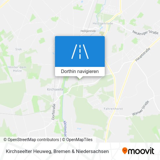Kirchseelter Heuweg Karte