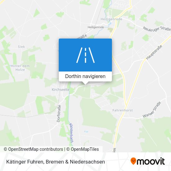 Kätinger Fuhren Karte