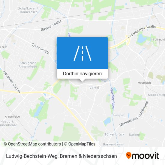 Ludwig-Bechstein-Weg Karte