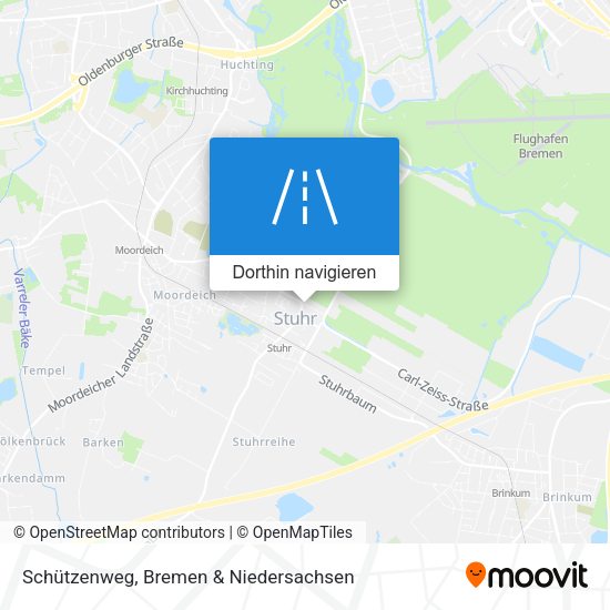 Schützenweg Karte