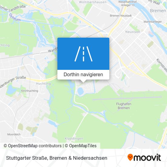 Stuttgarter Straße Karte