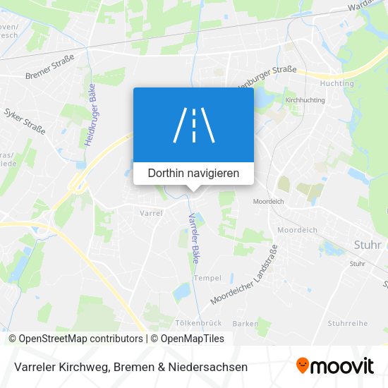 Varreler Kirchweg Karte