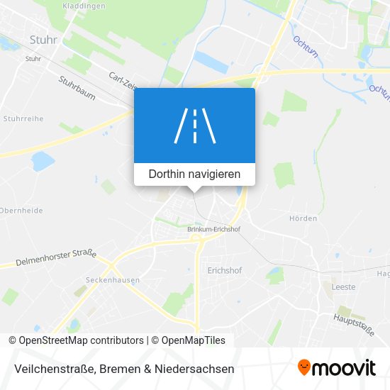 Veilchenstraße Karte