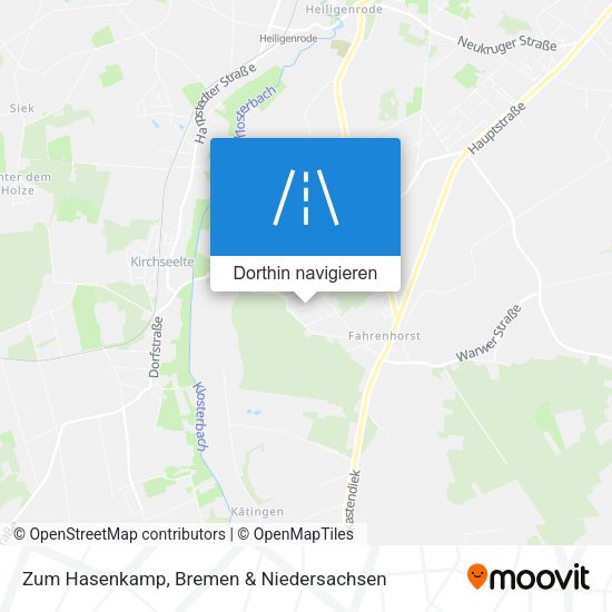 Zum Hasenkamp Karte