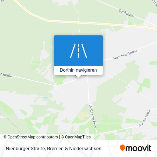 Nienburger Straße Karte