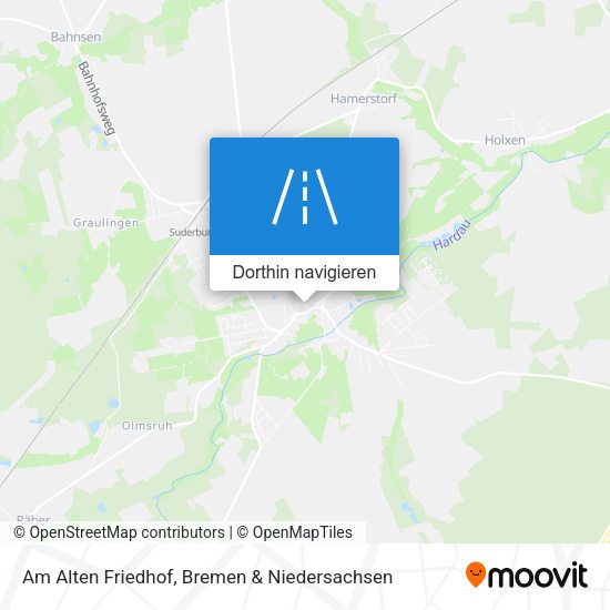 Am Alten Friedhof Karte