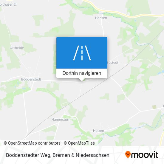 Böddenstedter Weg Karte