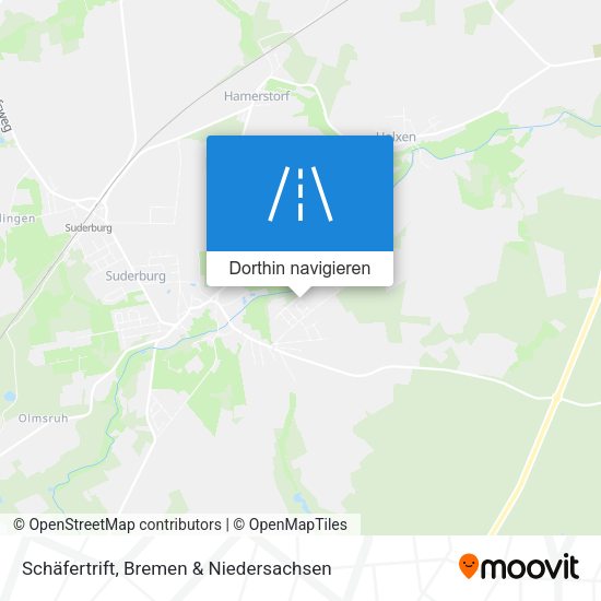 Schäfertrift Karte