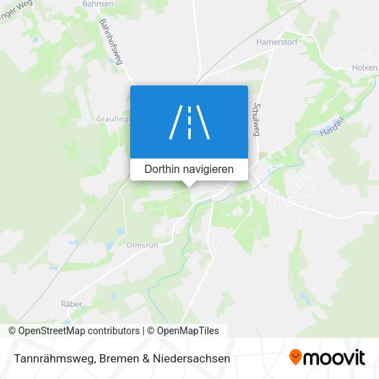 Tannrähmsweg Karte
