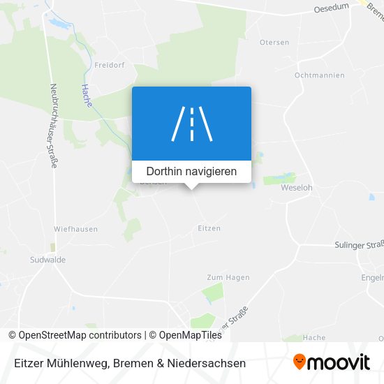 Eitzer Mühlenweg Karte