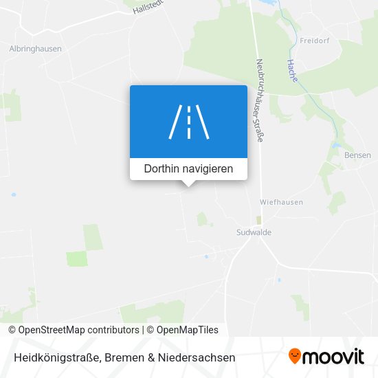 Heidkönigstraße Karte