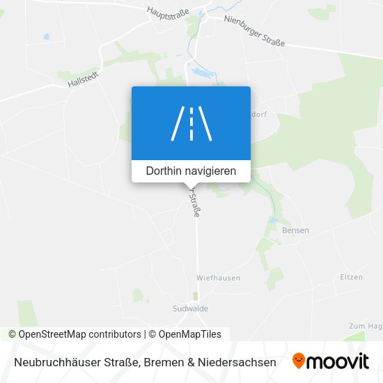 Neubruchhäuser Straße Karte