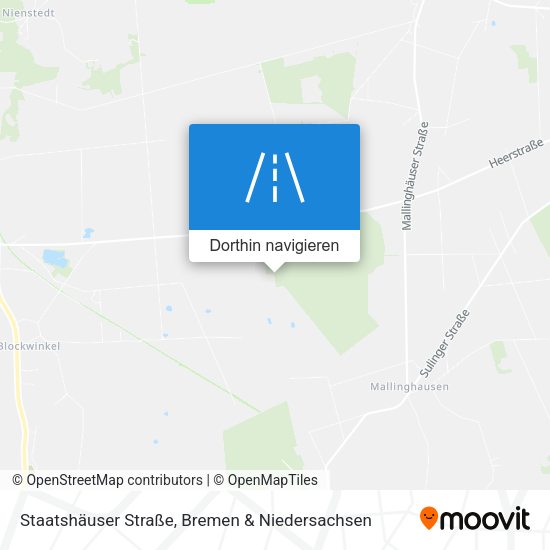 Staatshäuser Straße Karte