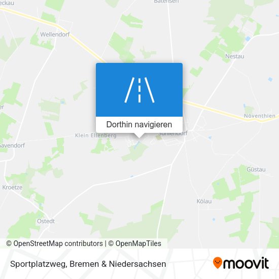 Sportplatzweg Karte