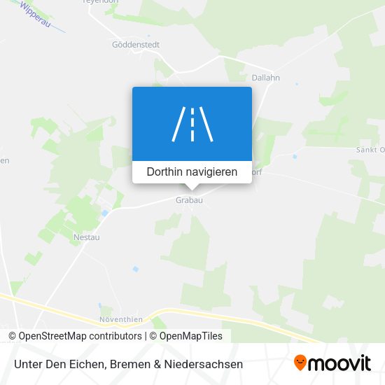 Unter Den Eichen Karte