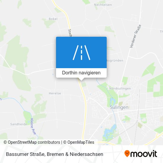 Bassumer Straße Karte