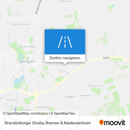 Brandenburger Straße Karte