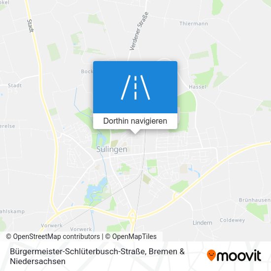 Bürgermeister-Schlüterbusch-Straße Karte