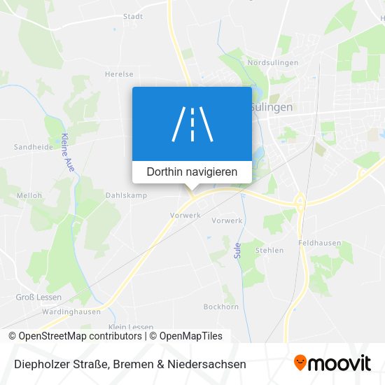 Diepholzer Straße Karte