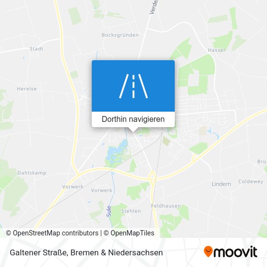 Galtener Straße Karte