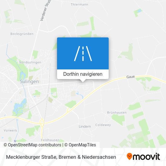 Mecklenburger Straße Karte