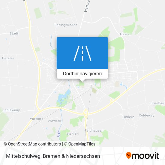 Mittelschulweg Karte