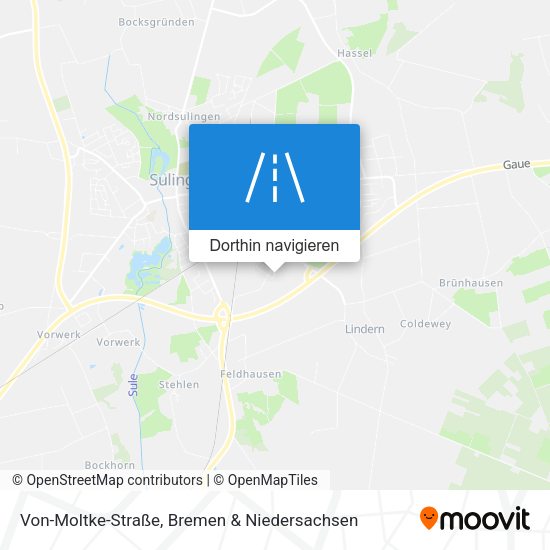 Von-Moltke-Straße Karte