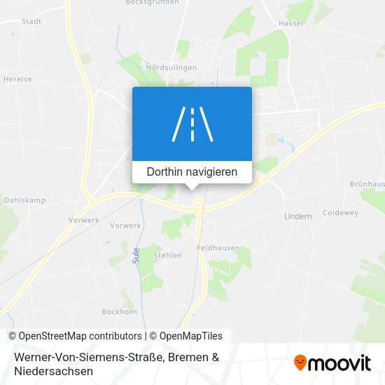 Werner-Von-Siemens-Straße Karte