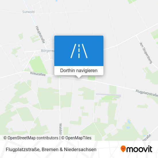 Flugplatzstraße Karte