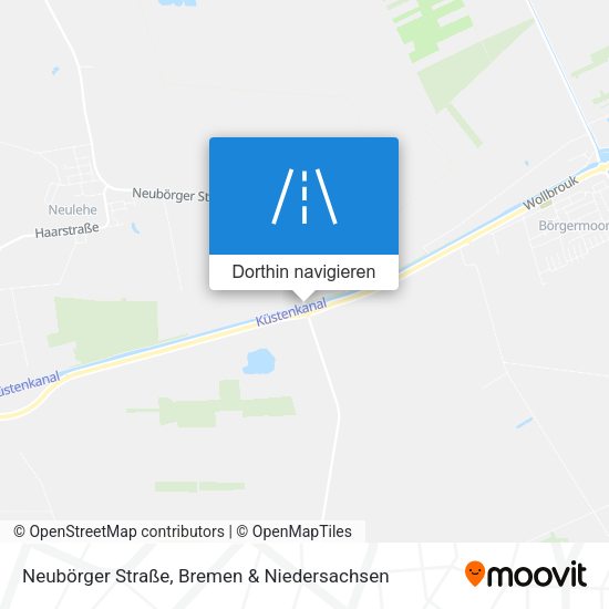 Neubörger Straße Karte