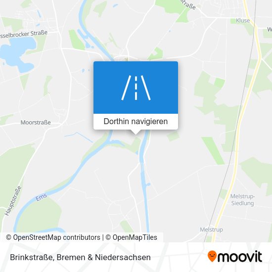 Brinkstraße Karte