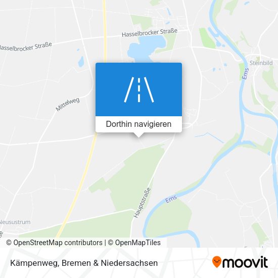 Kämpenweg Karte