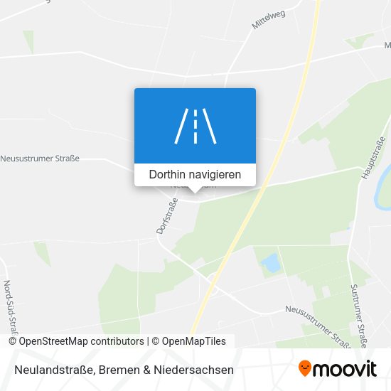 Neulandstraße Karte
