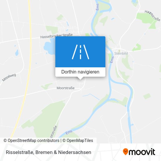 Risselstraße Karte