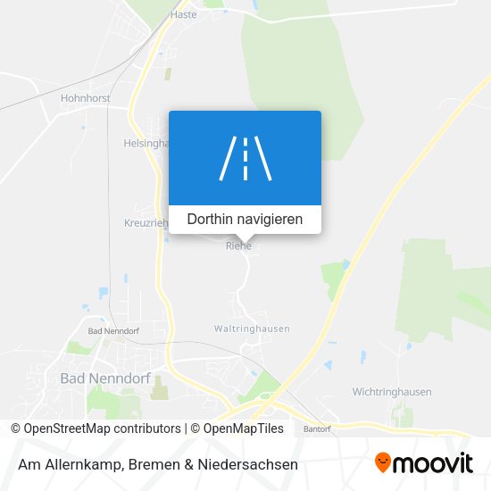 Am Allernkamp Karte