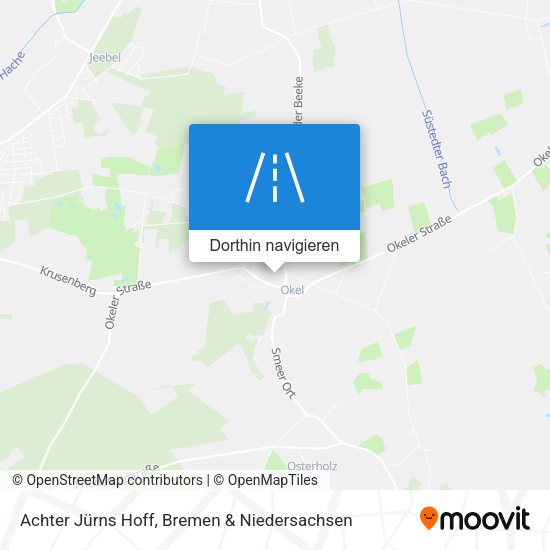 Achter Jürns Hoff Karte