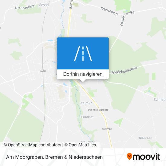 Am Moorgraben Karte