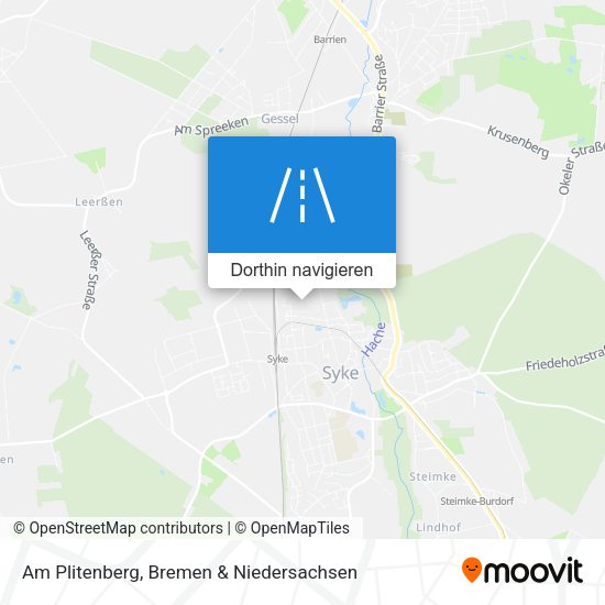 Am Plitenberg Karte