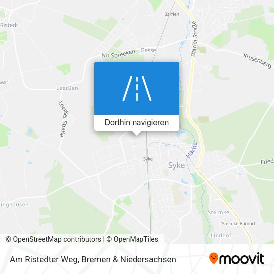 Am Ristedter Weg Karte