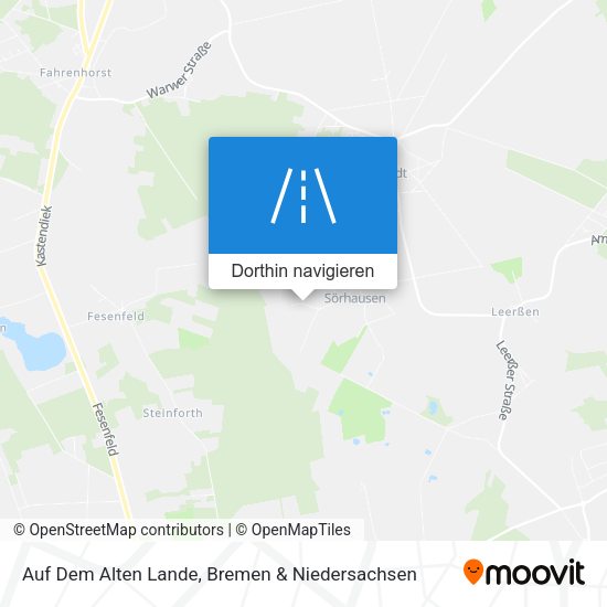 Auf Dem Alten Lande Karte