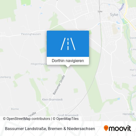 Bassumer Landstraße Karte
