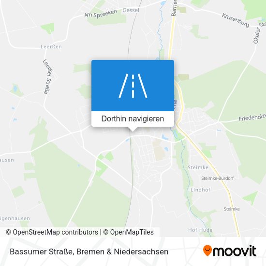 Bassumer Straße Karte