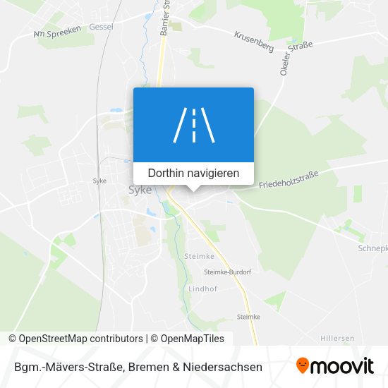 Bgm.-Mävers-Straße Karte