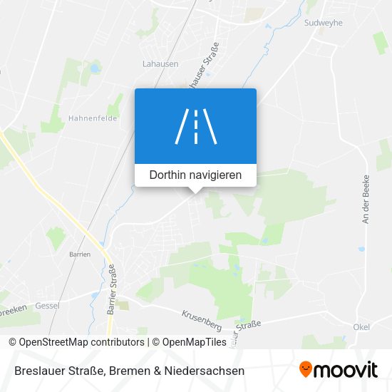 Breslauer Straße Karte