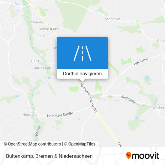 Bültenkamp Karte