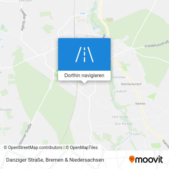 Danziger Straße Karte