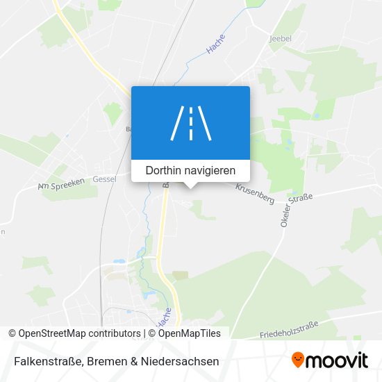 Falkenstraße Karte