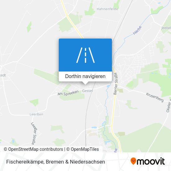 Fischereikämpe Karte