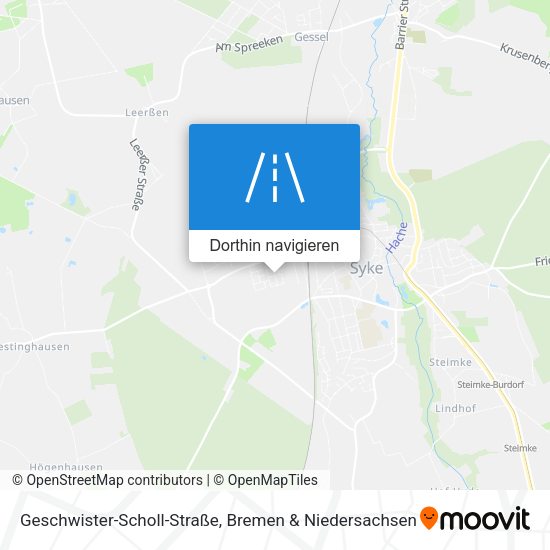 Geschwister-Scholl-Straße Karte