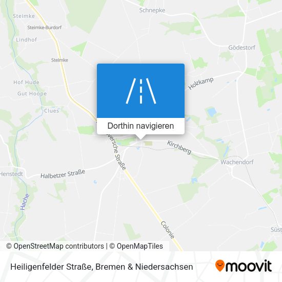 Heiligenfelder Straße Karte